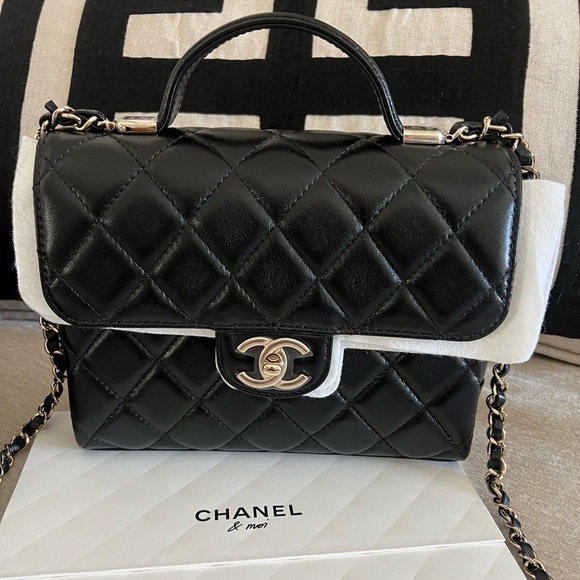 ❗️SOLD❗️Chanel Small Flap Top Handle - New Release 24/25 GIFTABLE - Picture 3 of 17